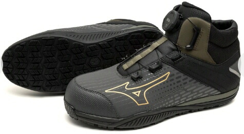 【送料込み(一部地域除く)】 【安全靴・作業靴】MIZUNO(ミズノ) オールマイティ TDII 81H BOA (ダイヤル／ハイカット)F1GA251036【420】