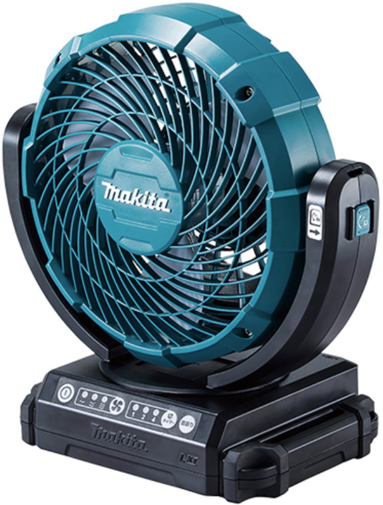 マキタ 充電式ファン CF102DZ (首振り機能付き) 新品 コードレス扇風機 マキタ 充電式ファン CF102DZ 14.4V/18V対応 首振り/切タイマー