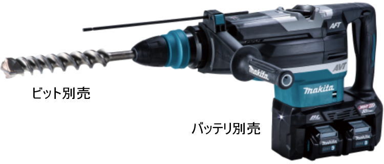 【貨物輸送込み】80Vmax 52粍申し受ける式ハンマドリル(本体+入れもの) マキタ HR006GZK【460】 穴あけ・締付工具-ハンマードリル