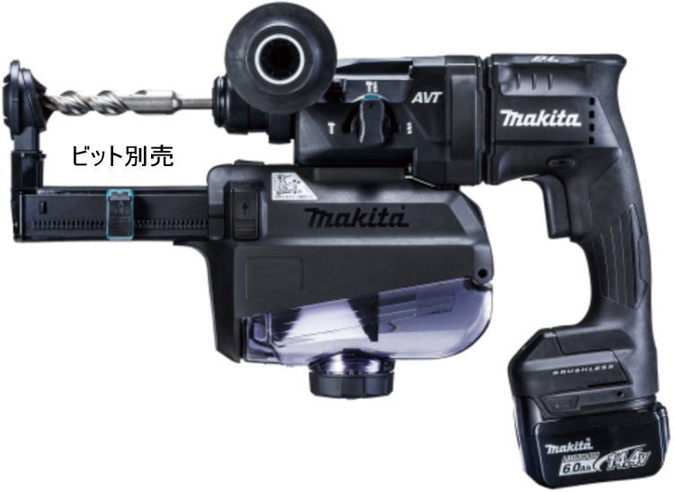 【送料込み】 14.4V(6.0Ah) 18mm 充電式ハンマドリル マキタ HR181DGXVB【460】