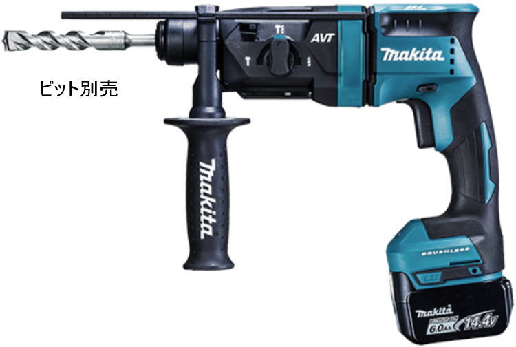 【送料込み】 14.4V(6.0Ah) 18mm 充電式ハンマドリル マキタ HR181DRGX【460】