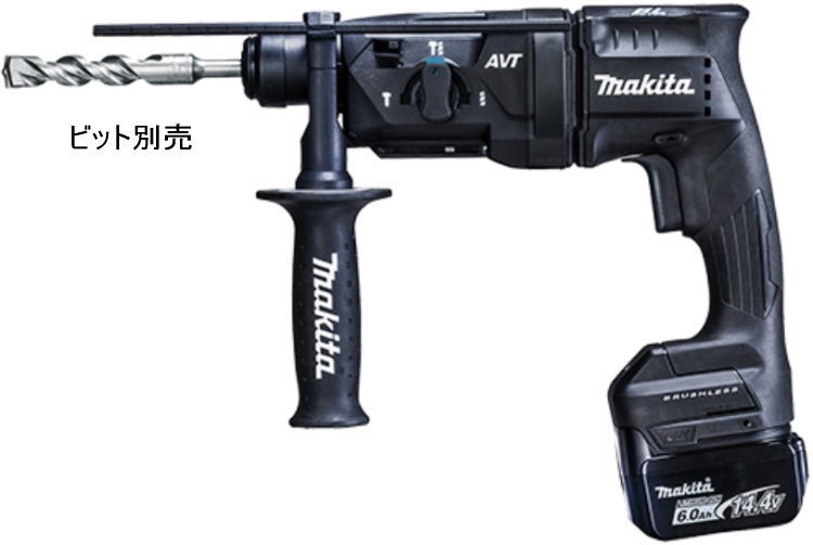 【送料込み】 14.4V(6.0Ah) 18mm 充電式ハンマドリル マキタ HR181DRGXB【460】