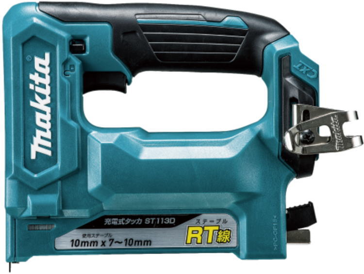 【送料込み】10.8V 充電式タッカ(本体のみ・ケース付) マキタ ST113DZK【460】｜ブルーピーター