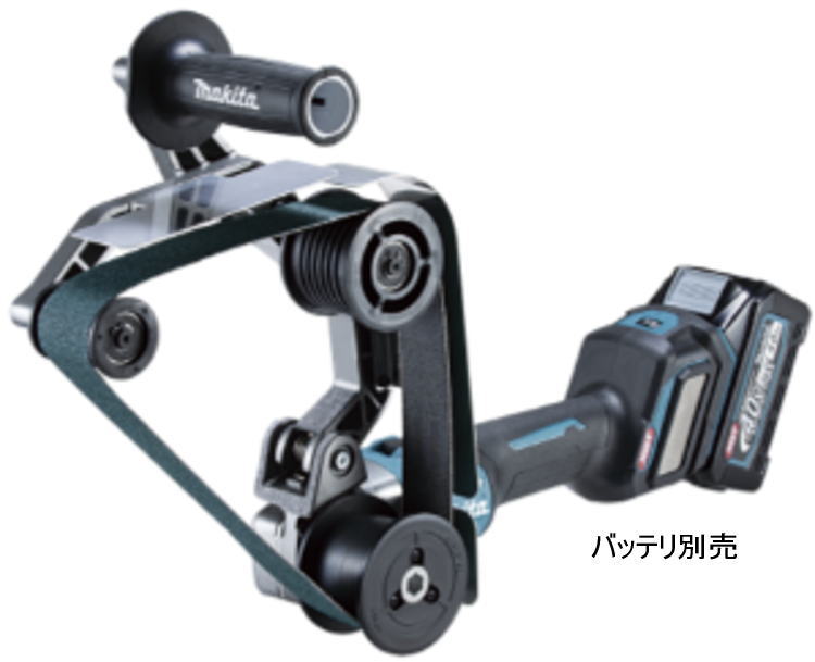 【貨物輸送込み】40Vmax 40粍申し受ける式パイプベルトサンダ(本体のみ) マキタ BS002GZ【460】