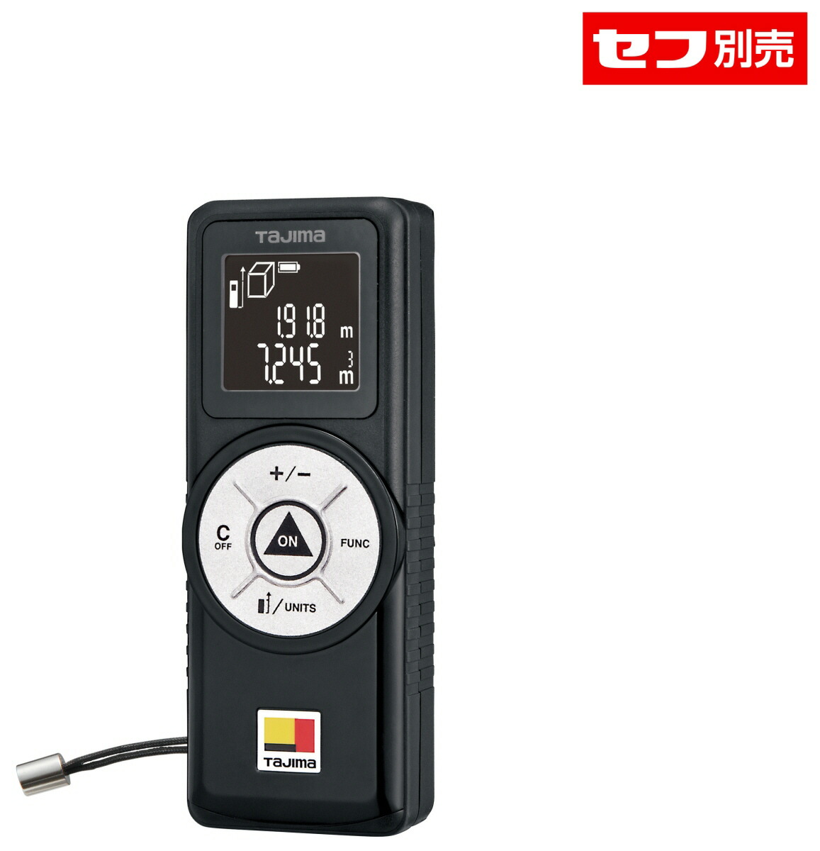 【送料込み(一部地域除く)】 TJMデザイン(TAJIMA) セフ レーザー距離計 G03 TSFLK-G03BK【451】