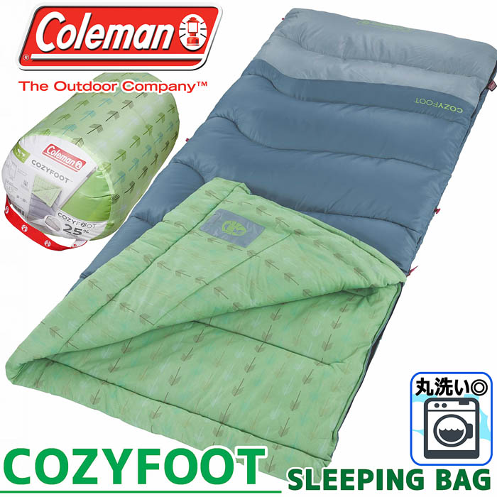 楽天市場 洗える Coleman Cozyfoot 40 スリーピングバッグ 寝袋 4 4 封筒型 コールマン コンパクト シュラフ 大人用 スリーシーズン用 おとな用 ねぶくろ車中泊 アウトドア 山登り 登山 キャンプ 丈夫 防災用品 春用夏用秋用 コージーフット 40degrees Sleepingbag