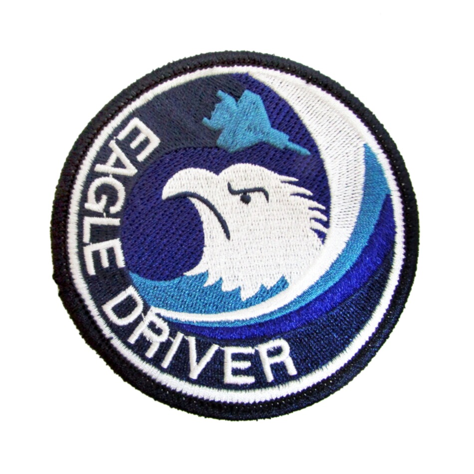 航空自衛隊304 イーグルドライバー パッチ Eagle Driver EAGLE DRIVER(イーグルドライバー)パッチ グレーサブデュード