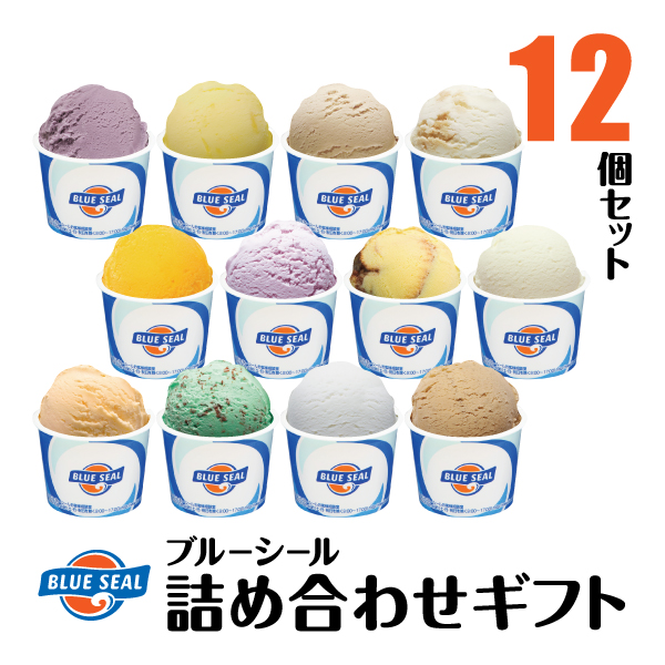 【アイスクリーム】ブルーシール詰合せギフト12（送料込）