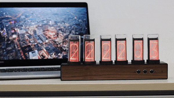 P10倍 Gixie Clock 【アプリでスマホ操作】 Wi-Fi ギクシー