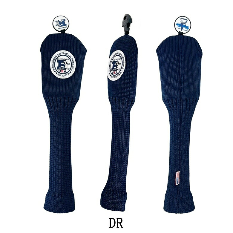 BLUETEEGOLFCalifornia【スタンダードモデル】DR・FW用アクリルニットヘッドカバー☆ブルーティーゴルフ【Tokyo新橋店】