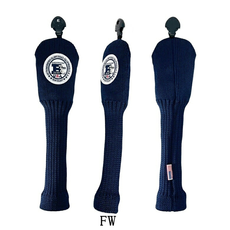 BLUETEEGOLFCalifornia【スタンダードモデル】DR・FW用アクリルニットヘッドカバー☆ブルーティーゴルフ【Tokyo新橋店】