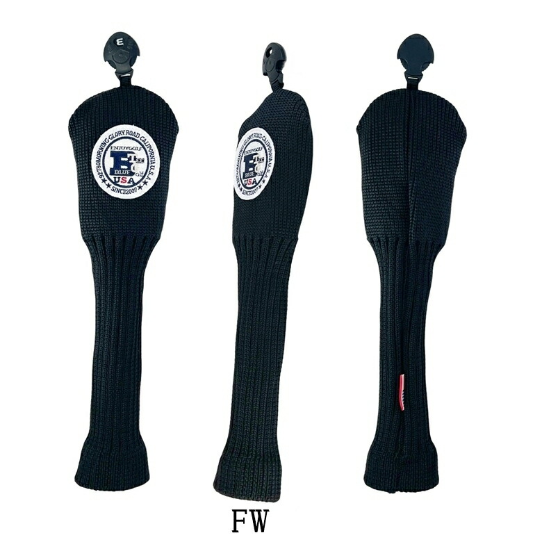 BLUETEEGOLFCalifornia【スタンダードモデル】DR・FW用アクリルニットヘッドカバー☆ブルーティーゴルフ【Tokyo新橋店】