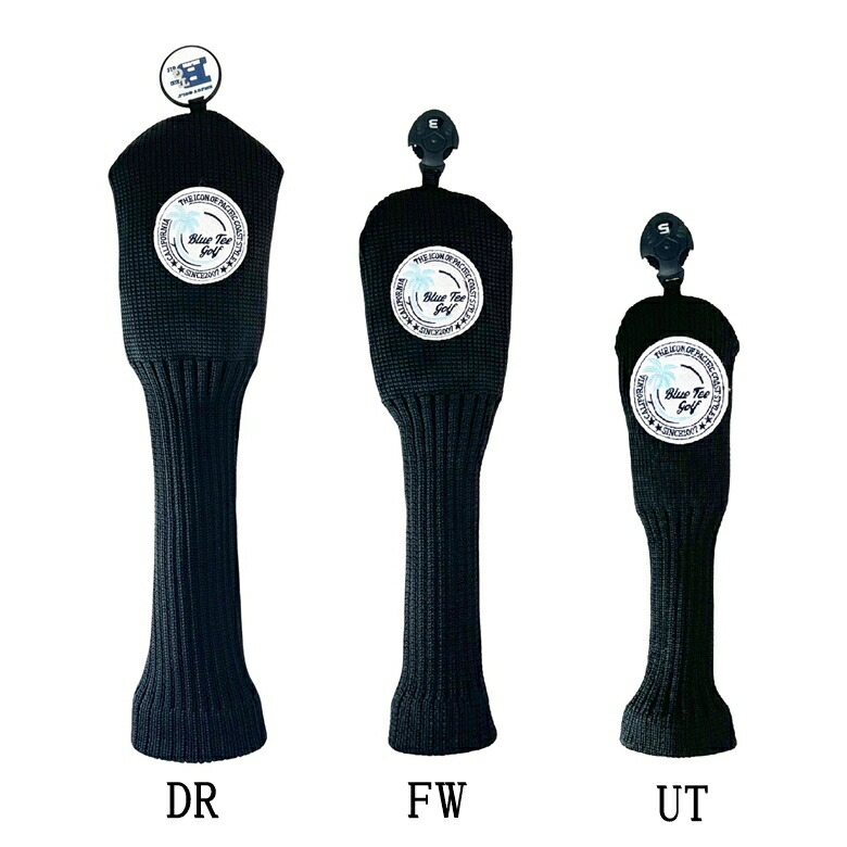 BLUETEEGOLFCalifornia【スタンダードモデル】DR・FW用アクリルニットヘッドカバー☆ブルーティーゴルフ【Tokyo新橋店】