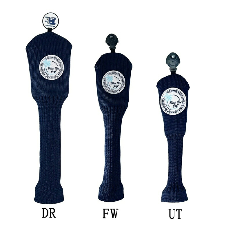 BLUETEEGOLFCalifornia【スタンダードモデル】DR・FW用アクリルニットヘッドカバー☆ブルーティーゴルフ【Tokyo新橋店】