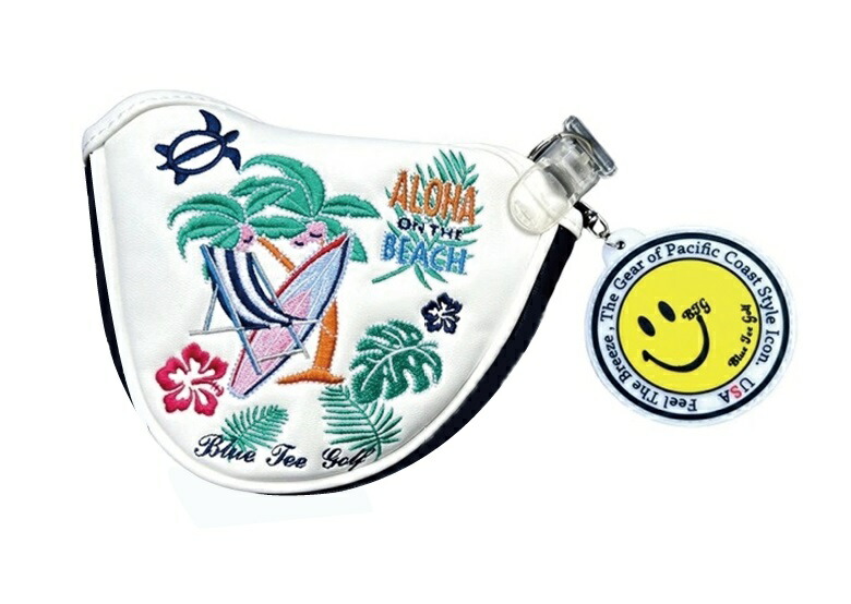 BLUETEEGOLFCalifornia【２WAYホルダー】AC-023パターカバー＆グローブホルダーブルーティーゴルフカルフォルニア