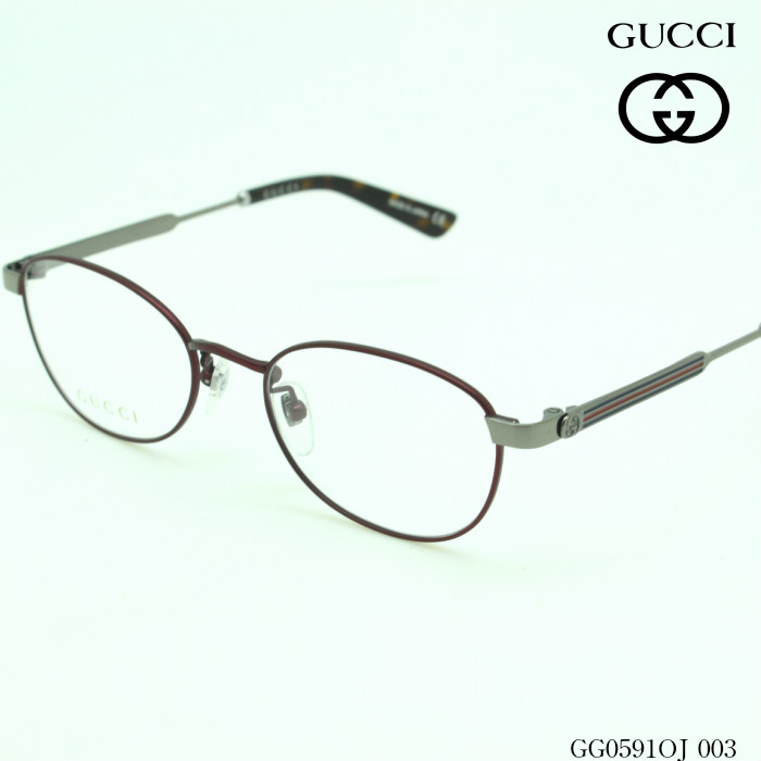 人気の Gucci グッチメガネフレーム Gg0591oj 003 Red Gold 在庫処分特価 Www Shavuotbahof Co Il