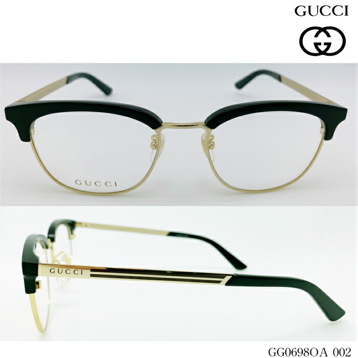 楽天市場 Gucci グッチメガネフレーム Gg0698oa ブルータイタン