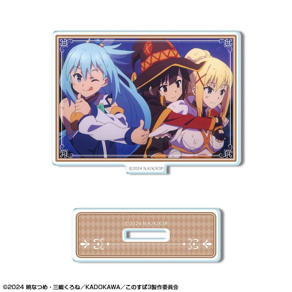 【限定30】新品コトダマン✕この素晴らしい世界に祝福を！3　アクリルスタンド 限定30】新品コトダマン✕この素晴らしい世界に祝福を！3