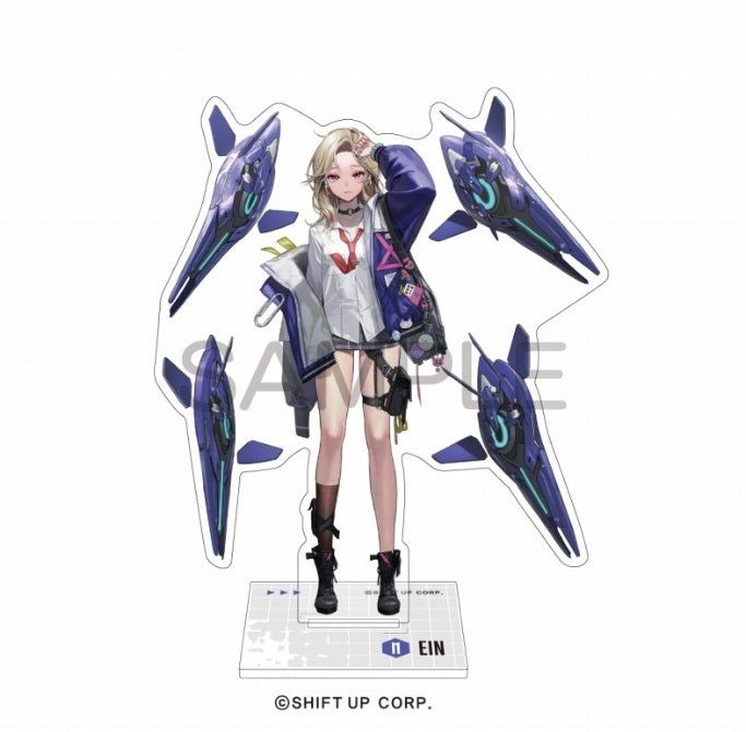 【最終価格】勝利の女神　NIKKE ノワール　描き下ろしアクリルスタンド 勝利の女神 NIKKE 背中で魅せるアクリルスタンド ノワール