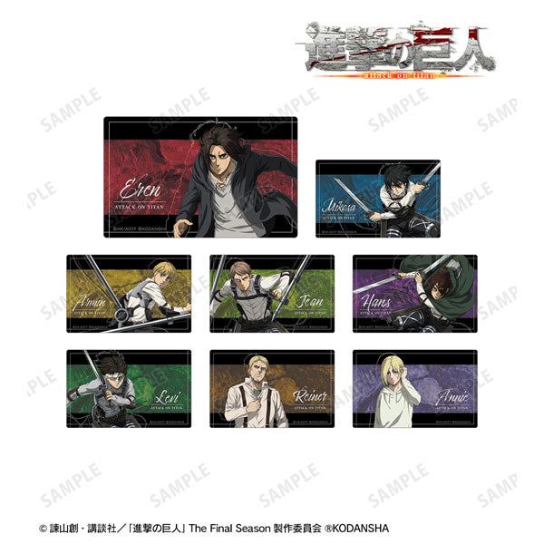 楽天市場】【送料無料】進撃の巨人ビジュアルアートブロマイド3 全