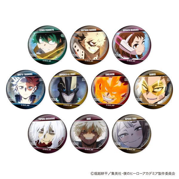 楽天市場】[送料無料]僕のヒーローアカデミア キラッとCANバッジ