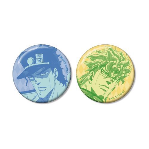 ジョジョの奇妙な冒険 缶バッジ 6個セット ジョジョの奇妙な冒険 スターダストクルセイダース ジョジョ