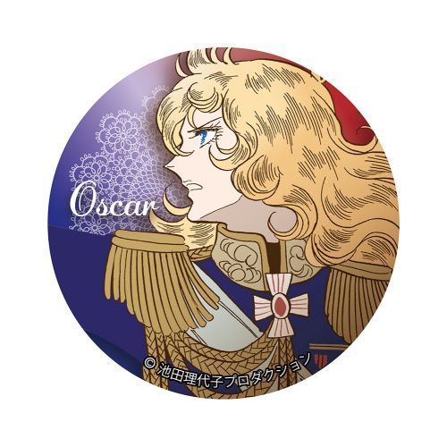 ベルサイユのばら 缶バッジ Vol.2 オスカル / 横顔画像