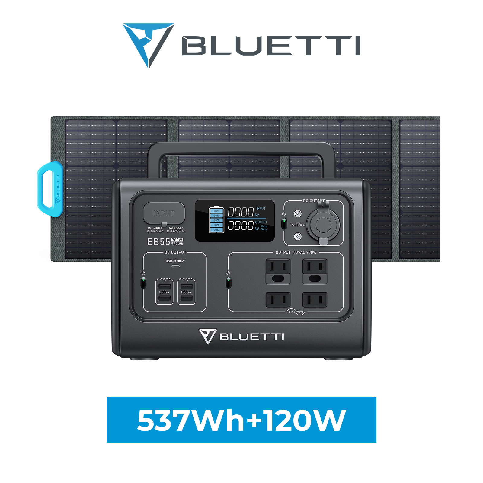 【楽天市場】BLUETTI ポータブル電源 ソーラーパネル セット EB3A