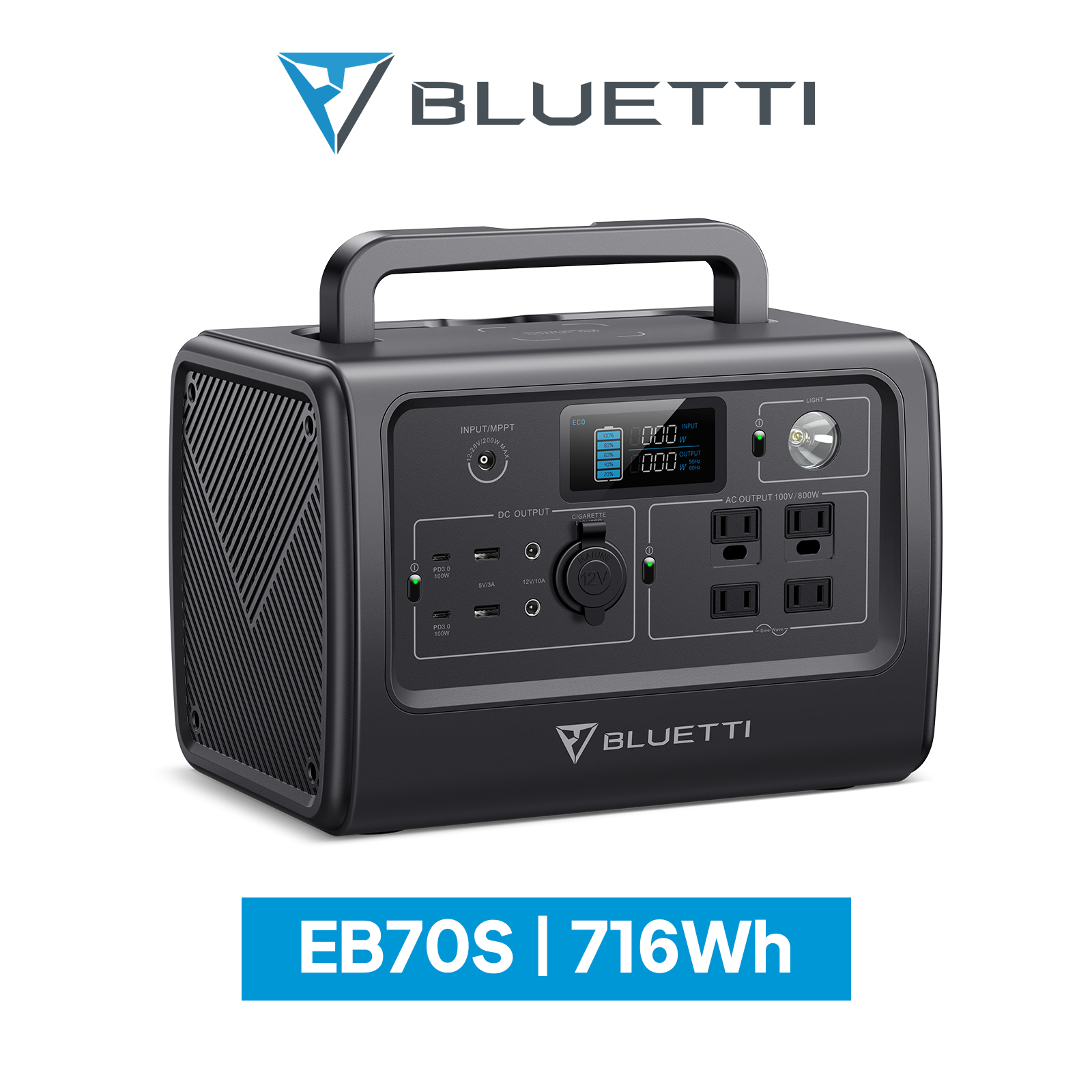 【楽天市場】BLUETTI ポータブル電源 EB55 537Wh/24,000mAh 