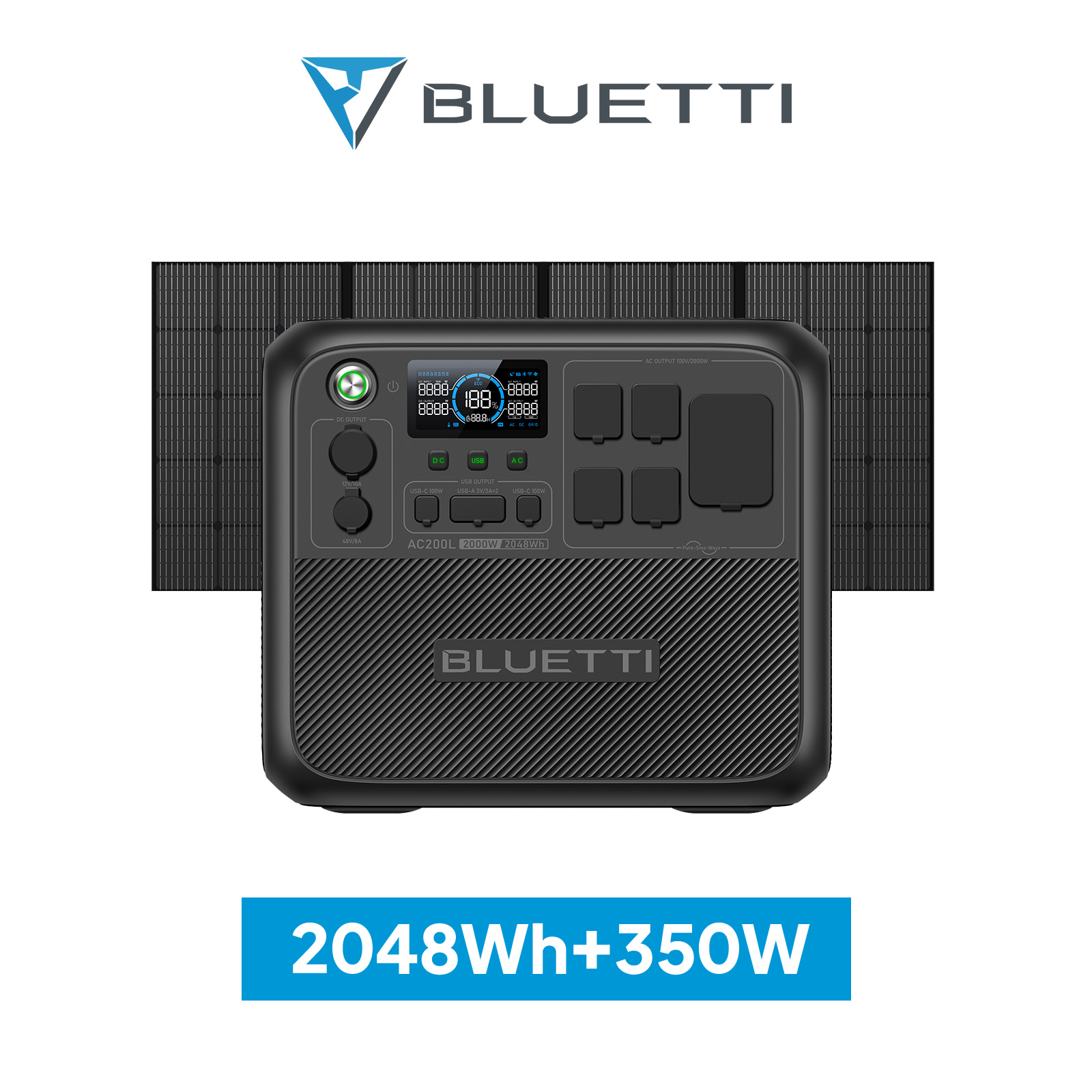 楽天市場】【クーポン利用で99,800円】BLUETTI ポータブル電源 AC200P 