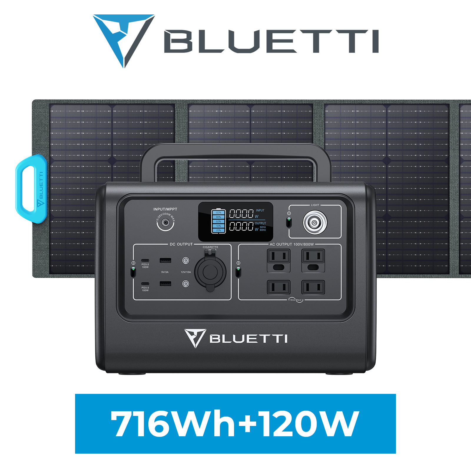 無地・新色登場！ BLUETTI ポータブル電源 EB70S 大容量716Wh