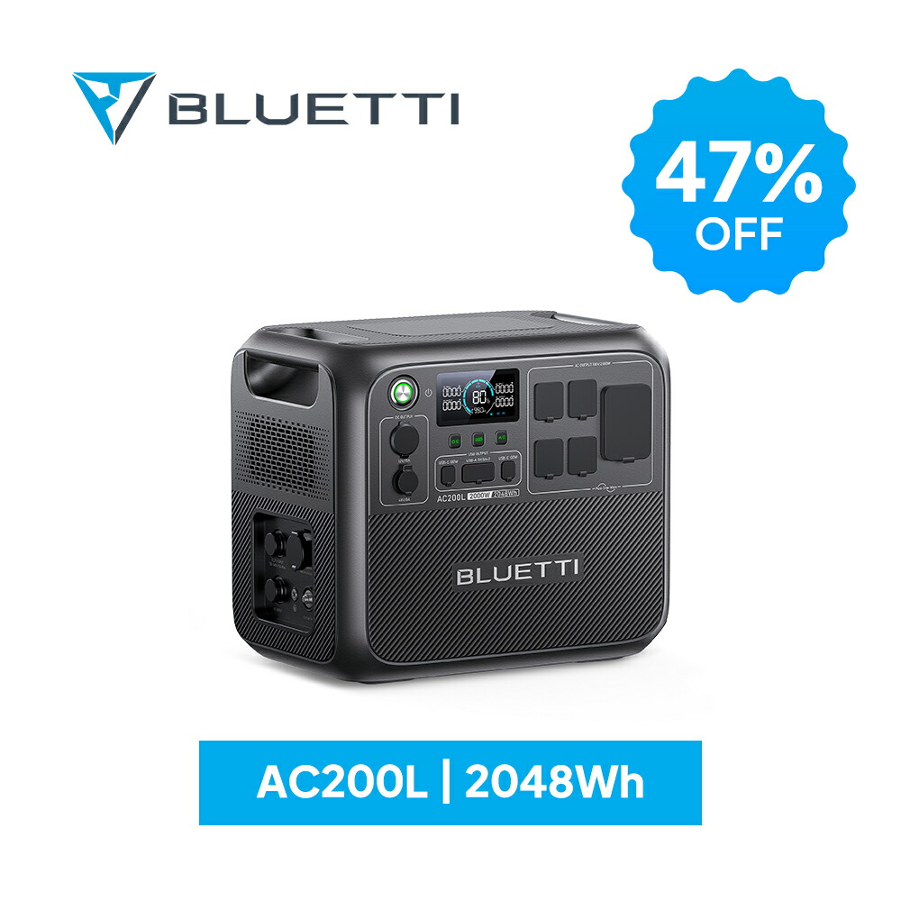 楽天市場】【数量限定☆クーポン併用で94,800円】BLUETTI ポータブル