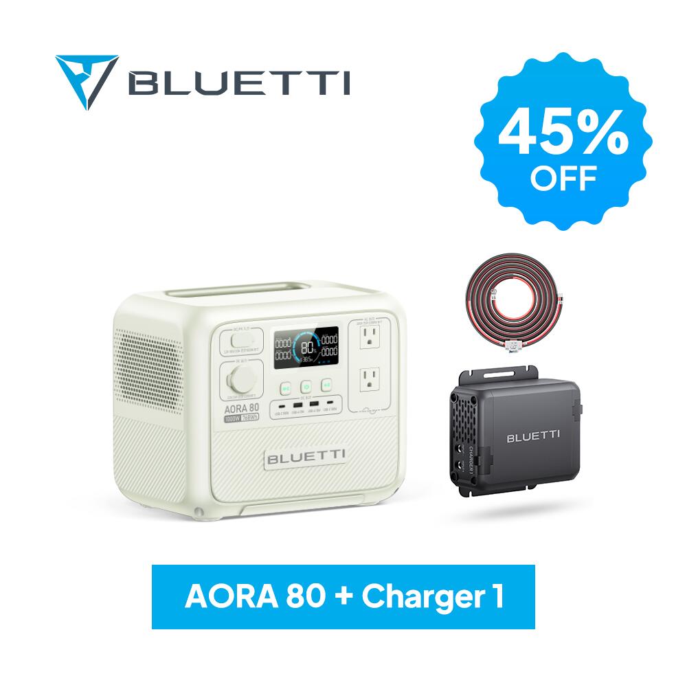 楽天市場】BLUETTI ポータブル電源 AC70+Charger 1走行充電器 768Wh