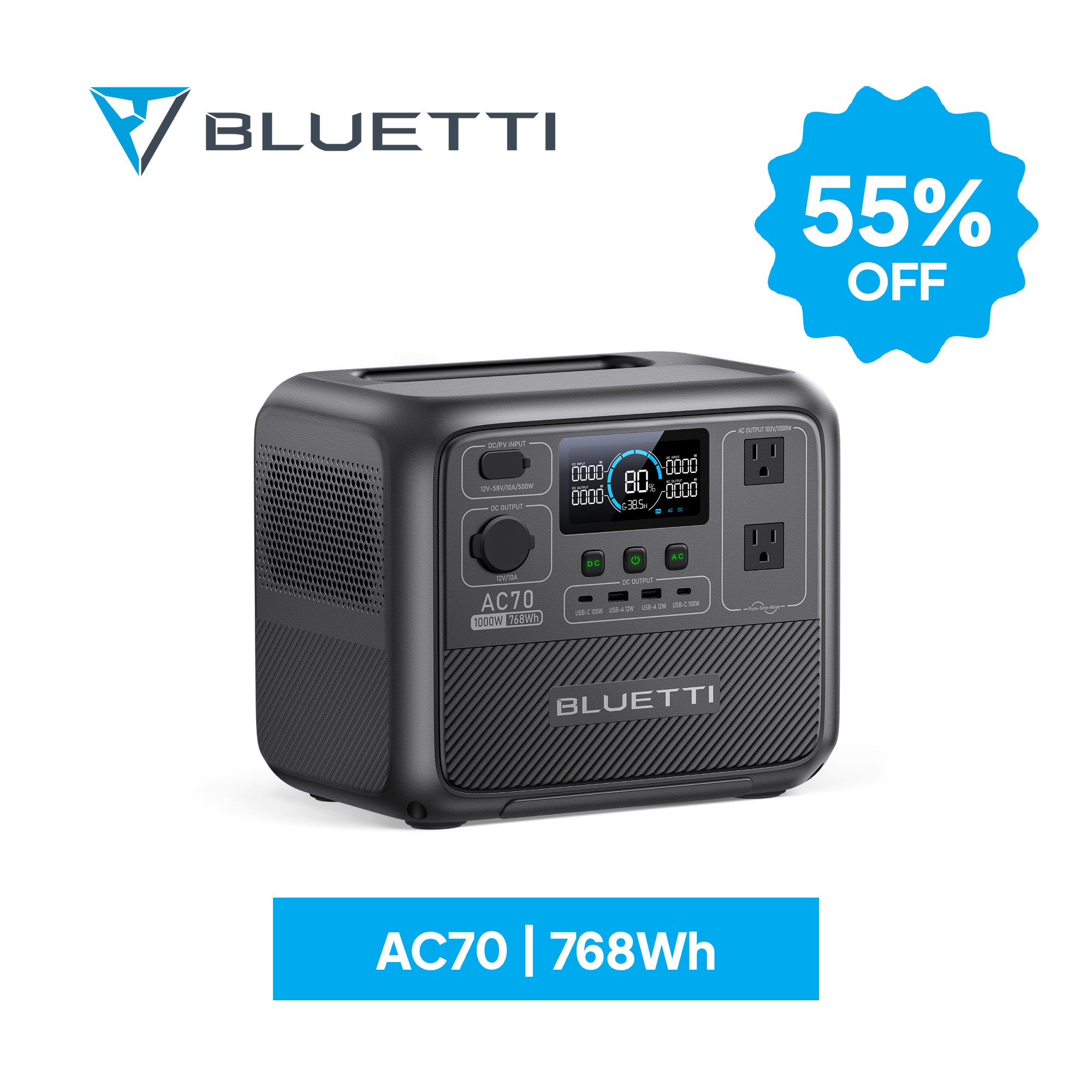 楽天市場】【クーポンで31,050円 3/1】BLUETTI Charger 1 走行充電器