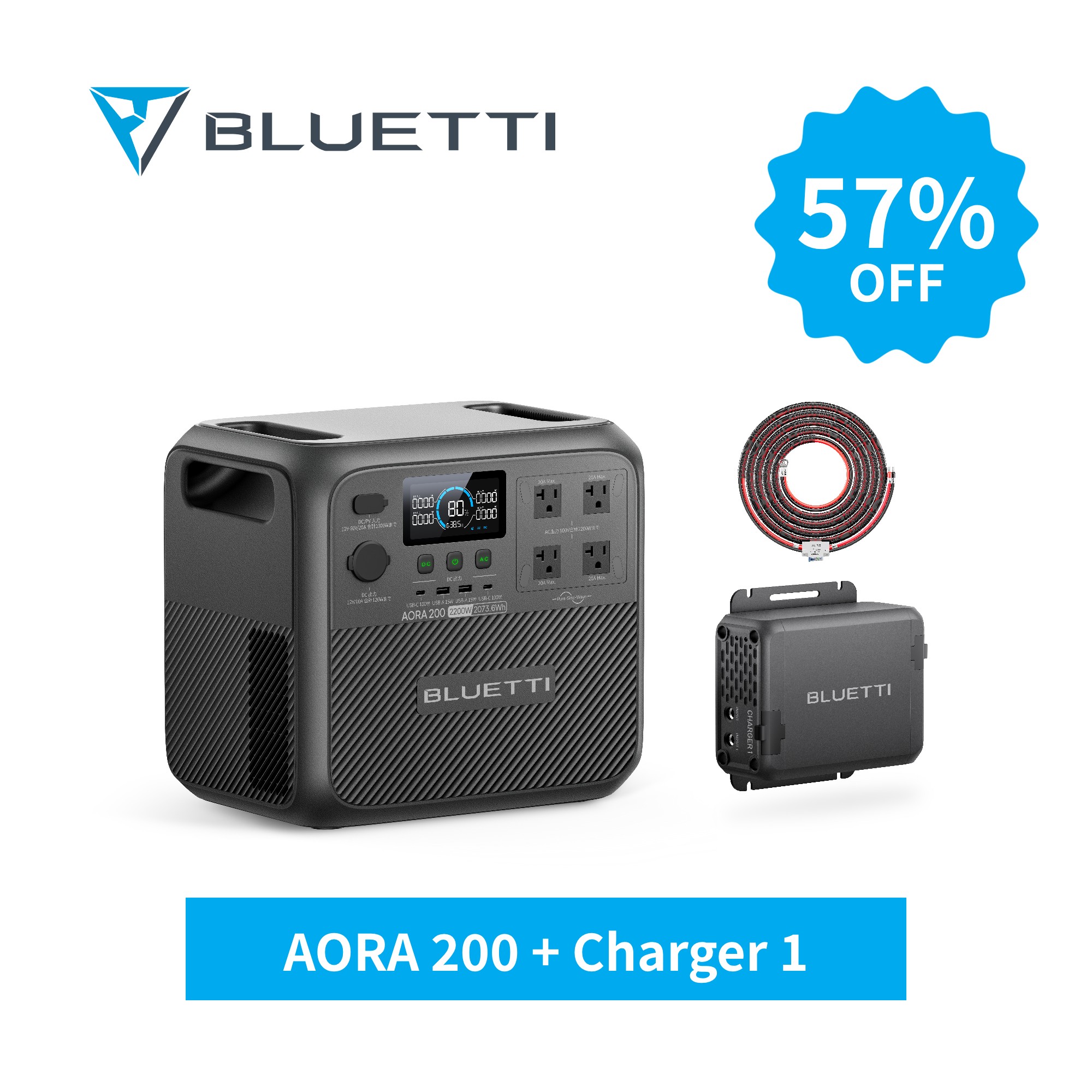 楽天市場】BLUETTI ポータブル電源 AORA 100 V2 コンパクトサイズ 