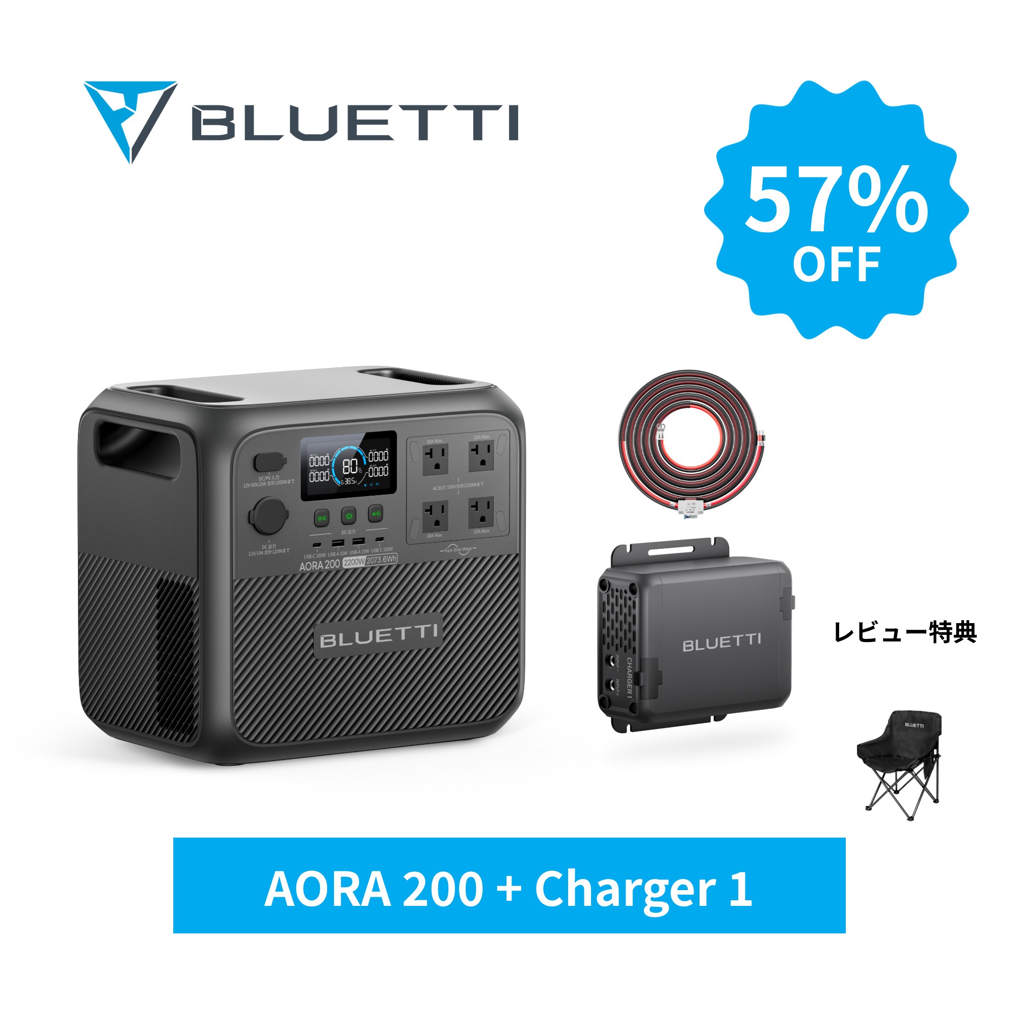 BLUETTIが勇気付ける！！防災打つ手お引き回し