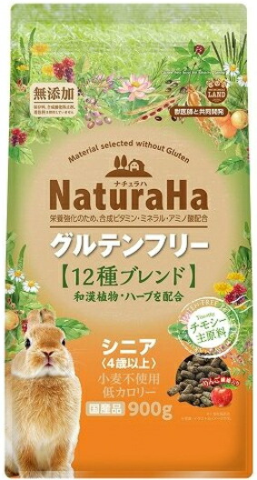 【マルカン】ナチュラハ グルテン無償性 １２種交ぜあわせる 家兎 年がしら ９００ｇｘ１２個（入れもの売りわたす）