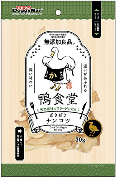 【ドギーマンハヤシ】鴨学生食堂 ばきばきナンコツ ３０ｇｘ４８個（入れもの売りわたす）