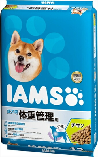 【マースジャパン】アイムス 成犬用 体量保護すること用 意気地無し 素粒子 １２ｋｇ