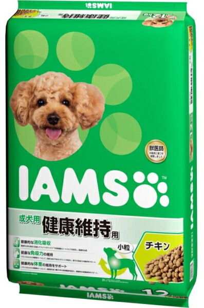 【マースジャパン】アイムス 成犬用 思わしい守りつづける用 意気地無し 素粒子 １２ｋｇ