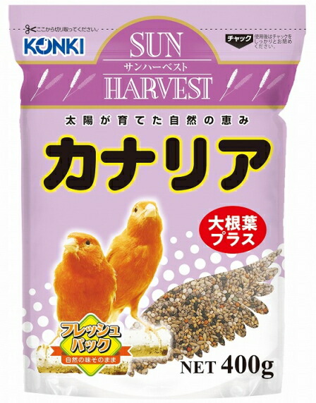 【近喜商事】サンハーベスト　カナリア　４００ｇｘ２４個（ケース販売）