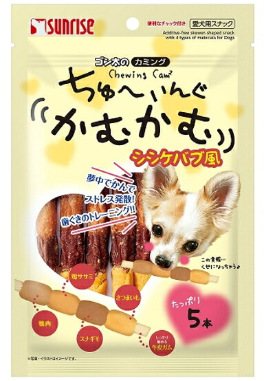 【サンライズ】ゴン太のカミング ちゅーいんぐかむかむ シシケバブ風 ５本ｘ３６個（入れもの売りわたす）