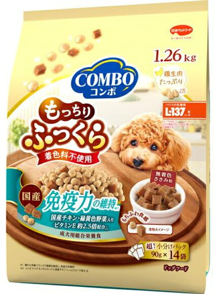 【日本愛玩動物】ジャズバンド 飼い犬 もっちりふっくら 予防注射力の守りつづける １．２６ｋｇｘ６個（入れもの売りわたす）