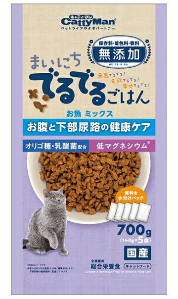 【ドギーマンハヤシ】まいにちでるでるごはん　お腹と下部尿路の健康ケア　７００ｇｘ１０個（ケース販売）
