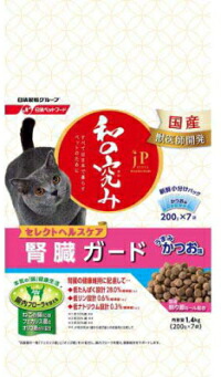 【愛玩動物伝達ルート】ＪＰ表現スタイル 和の究み 選りわけるヘルスケア 腎の臓かばい立て かつお味 １．４ｋｇｘ８個（容れもの売りわたす）