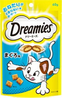 【マースジャパン】ドリーミーズ　まぐろ味　６０ｇｘ３６個（ケース販売）