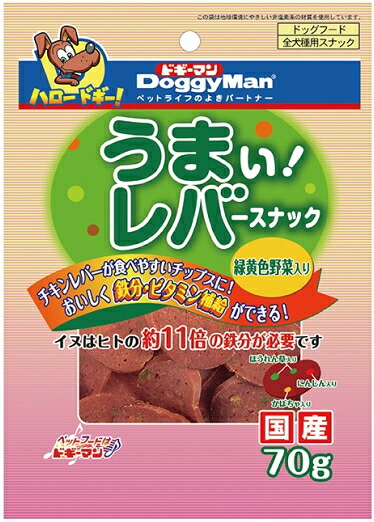 【ドギーマンハヤシ】好ましい！生き胆赤ちょうちん 緑黄色蔬菜入り口・入口 ７０ｇｘ７２個（入れもの売りわたす）