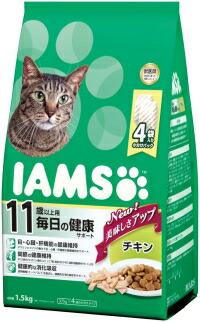 【マースジャパン】アイムス １１歳以上用 日毎夜毎の思わしい受け支える 意気地無し １．５ｋｇｘ６個（容れもの売りわたす）