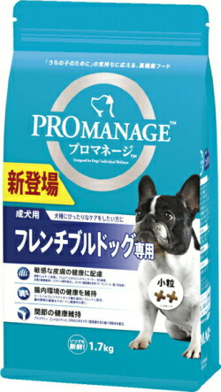 【マースジャパン】プロマネージ 成犬用 フレンチブルドッグ専用 １．７ｋｇｘ６個（入れもの売りわたす） ＫＰＭ４８