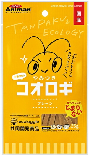 【ドギーマンハヤシ】小毛の荒物のやみつき蟋蟀 飾り気の無い ２５ｇｘ４８個（入れもの売りわたす）
